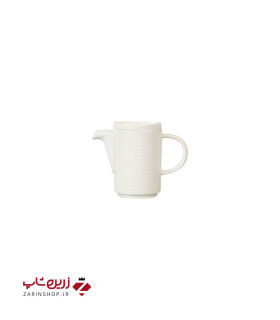 قوری چای 2 فنجان سفید