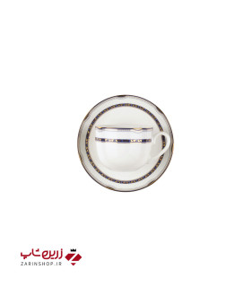 سرویس چینی 12 پارچه چای خوری پرشیا سرمه ای