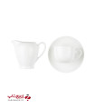 سرویس چینی 17 پارچه چای خوری سفید