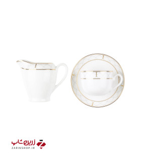سرویس چینی 17 پارچه چای خوری رومانا
