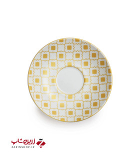 نعلبکی زیر استکانی شمسه زرین