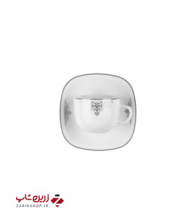 سرویس چینی 12 پارچه چای خوری مونت کارلو پلاتینی