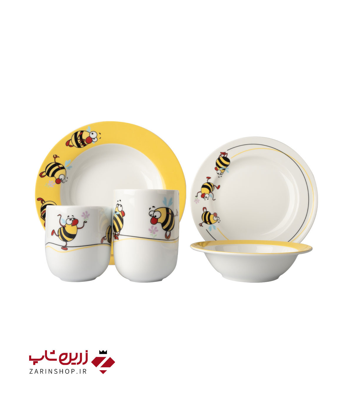 سرویس چینی 5 پارچه کودک بامبل بی