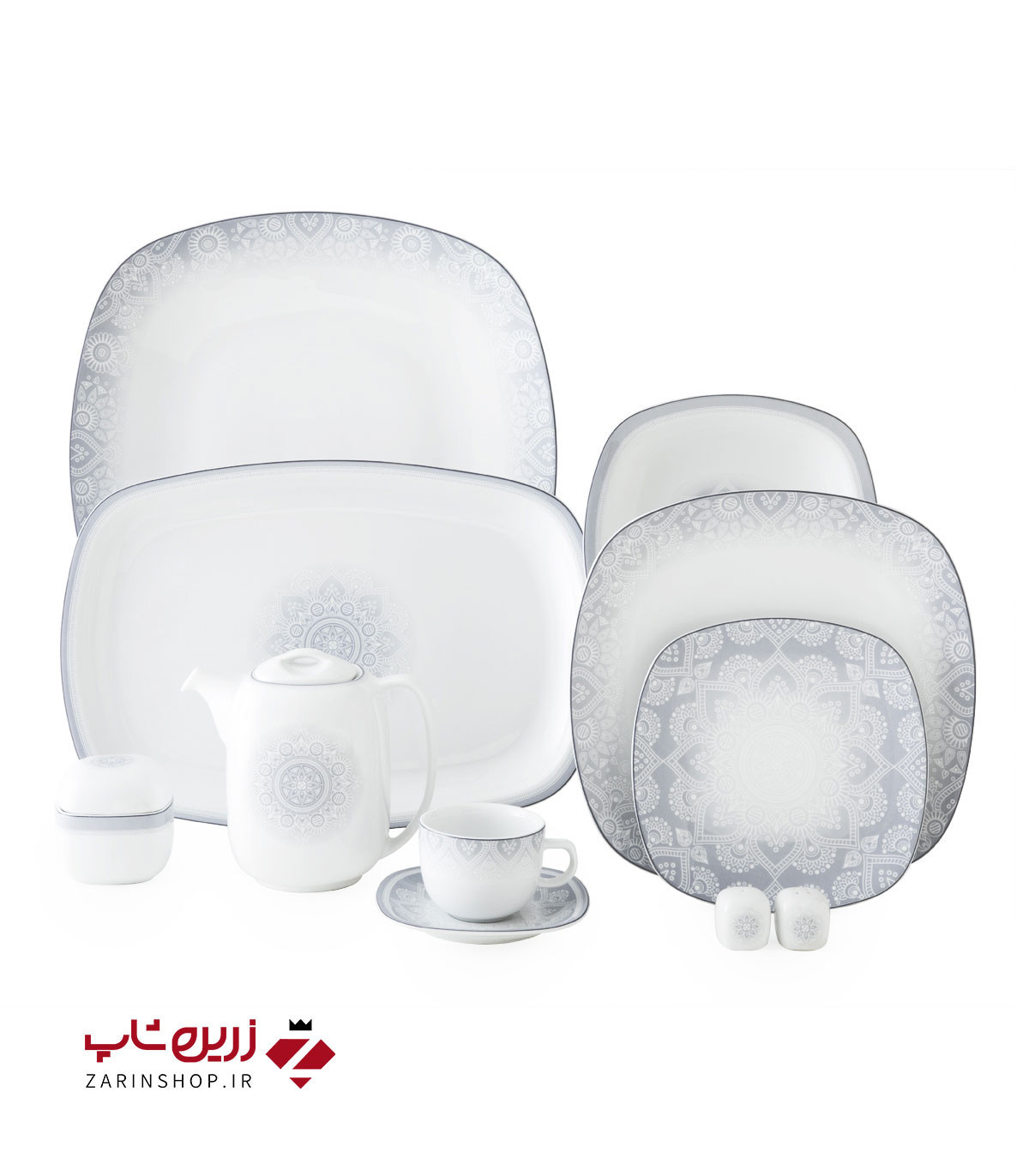 سرویس چینی 98 پارچه کامل ادلین توسی