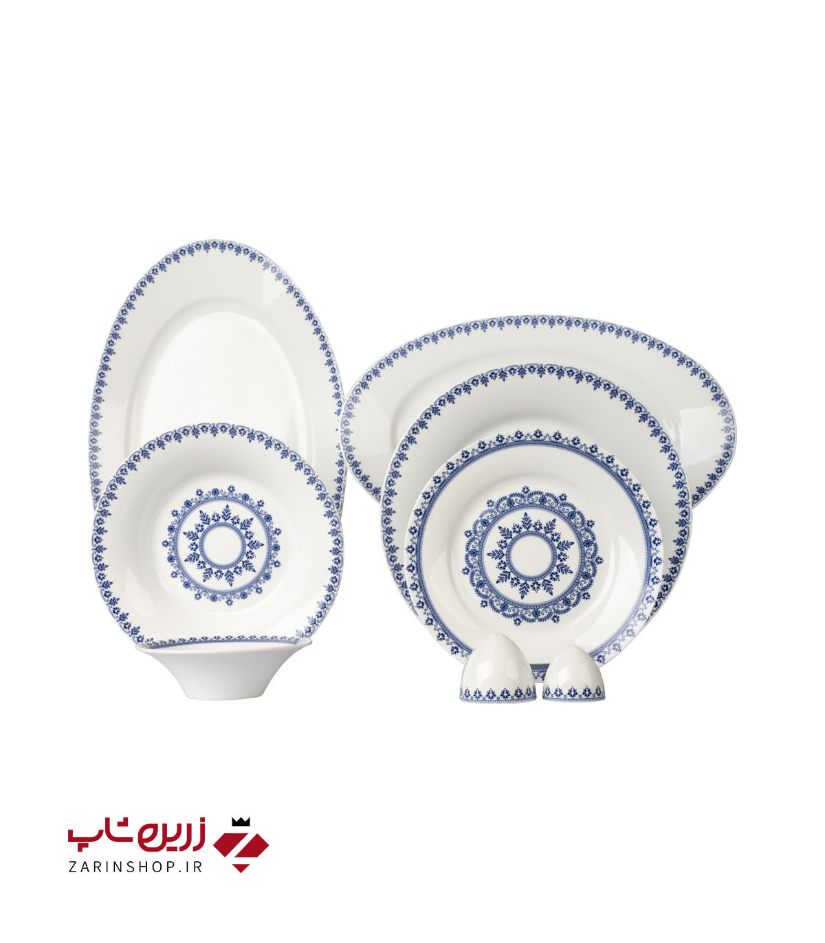 سرویس چینی 35 پارچه غذاخوری بخارا