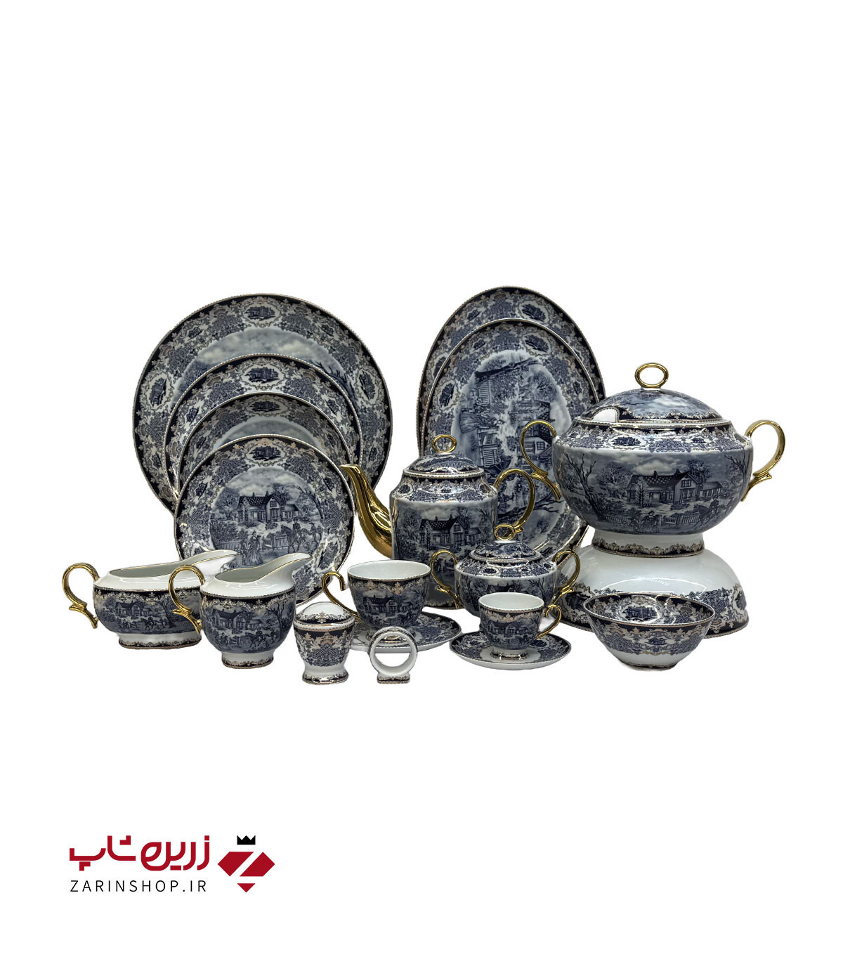 سرویس چینی 135 پارچه کامل باواریا کد 093