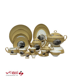 سرویس چینی 135 پارچه کامل باواریا کد 528