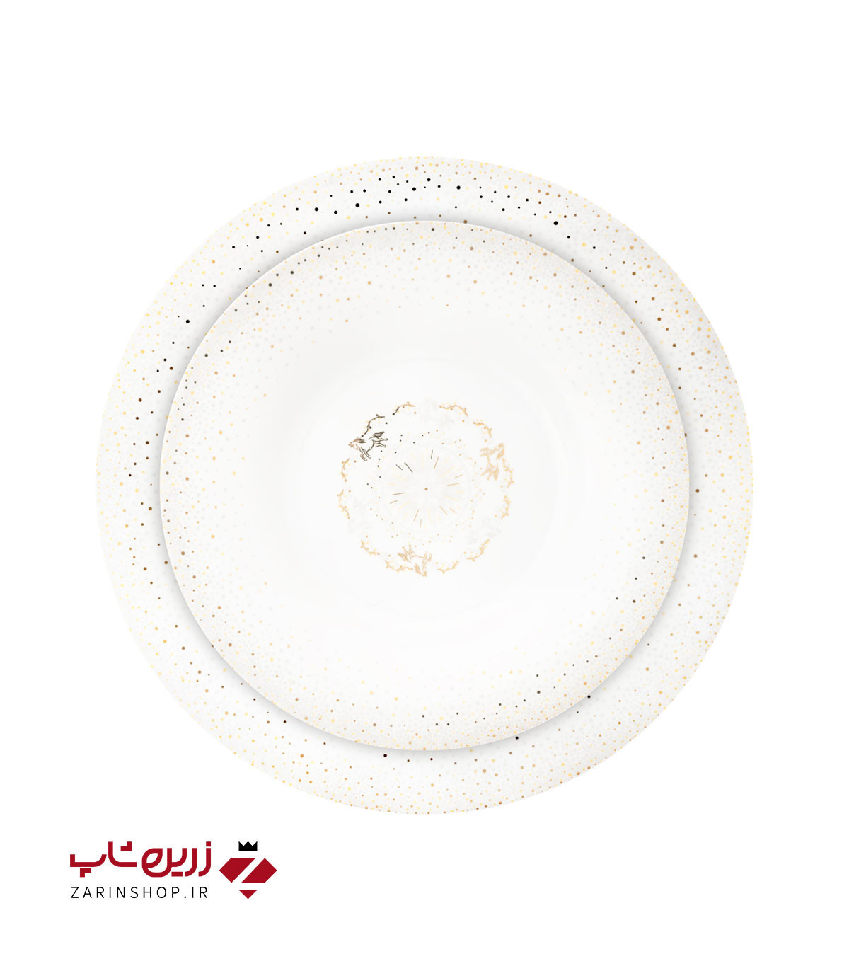 سرویس چینی 35 پارچه غذاخوری گلدن گلکسی