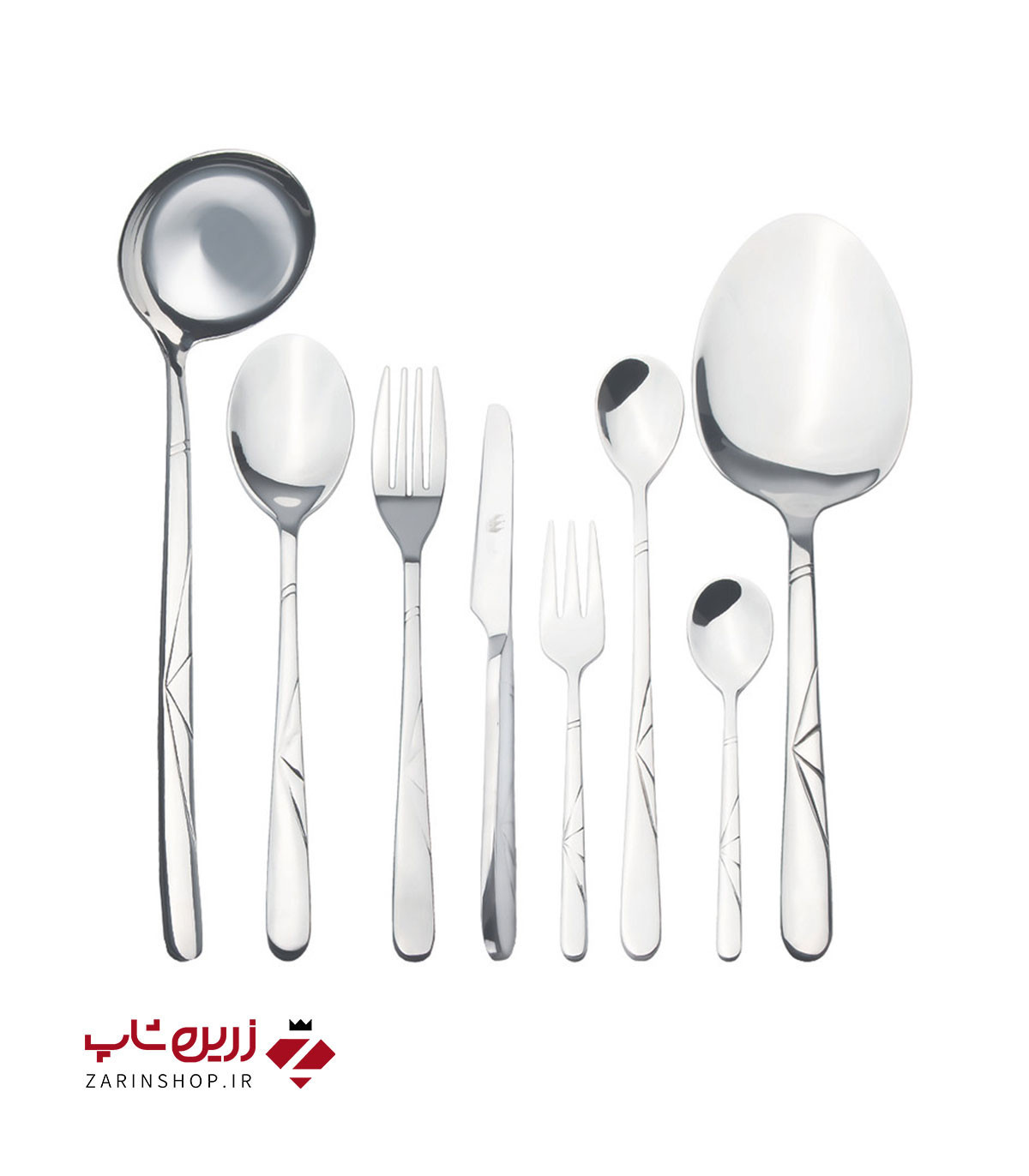 سرویس قاشق و چنگال 38 پارچه 6 نفره وینتو مدل 019