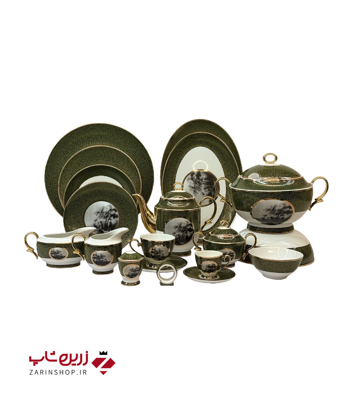 سرویس چینی 135 پارچه کامل باواریا کد 522