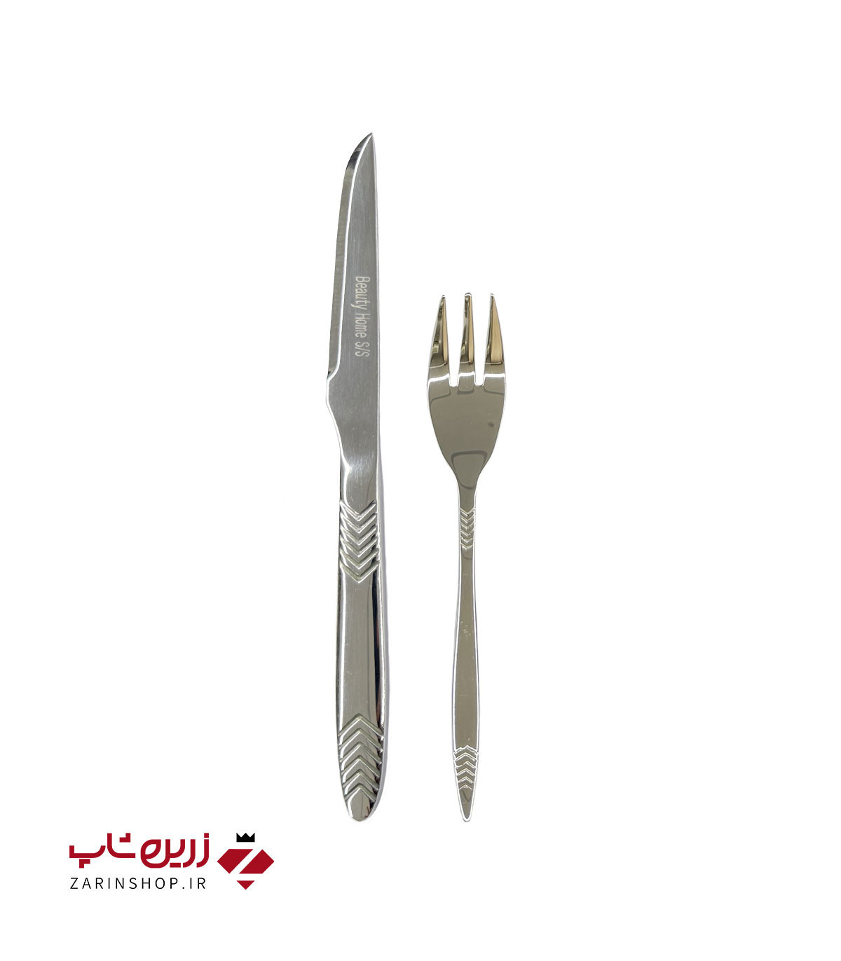 سرویس قاشق و چنگال 120 پارچه 24 نفره بیوتی هوم مدل 003