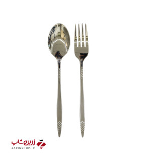 سرویس قاشق و چنگال 120 پارچه 24 نفره بیوتی هوم مدل 003