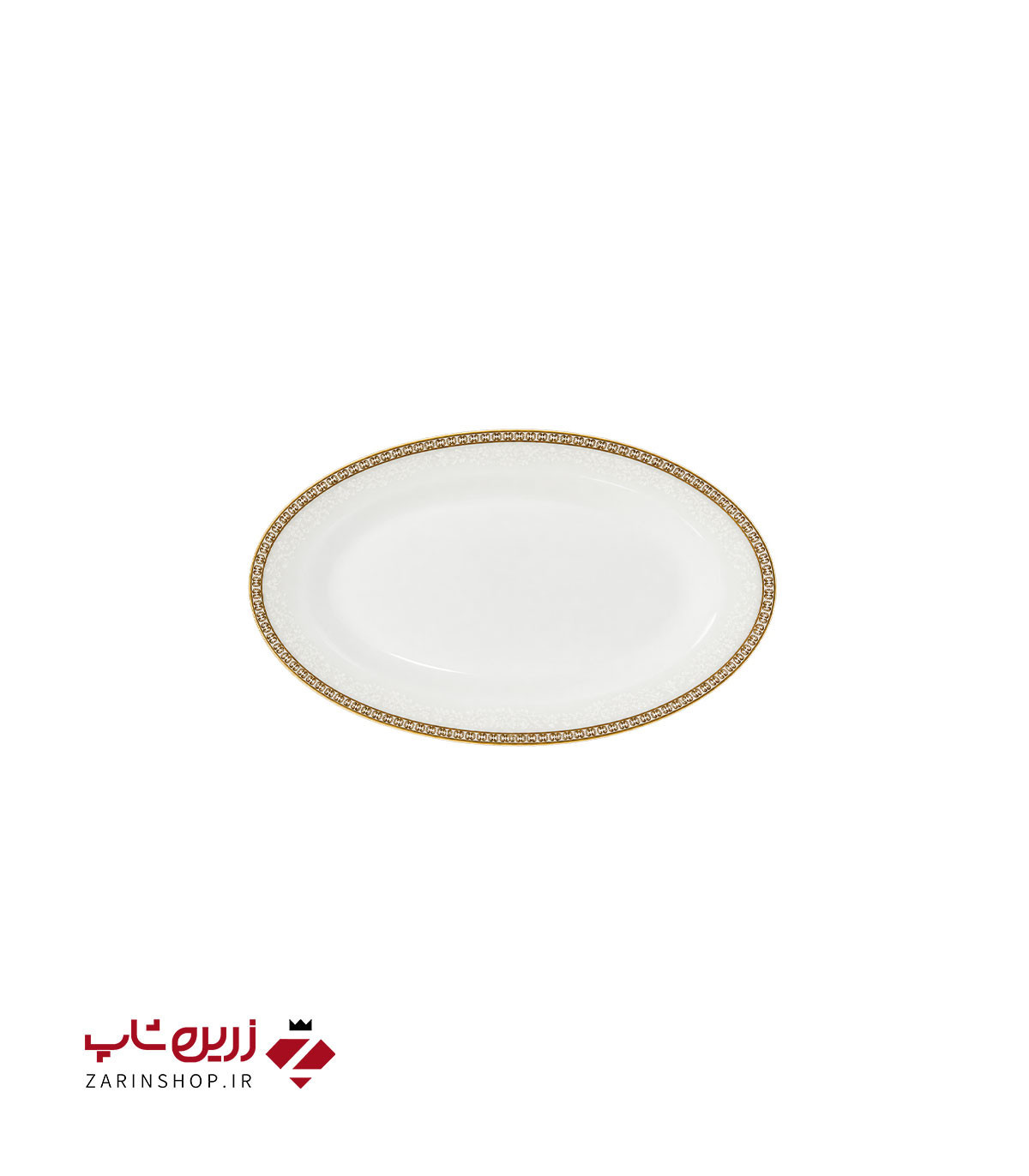 دیس بیضی 24 سانتیمتری ریوا طلایی
