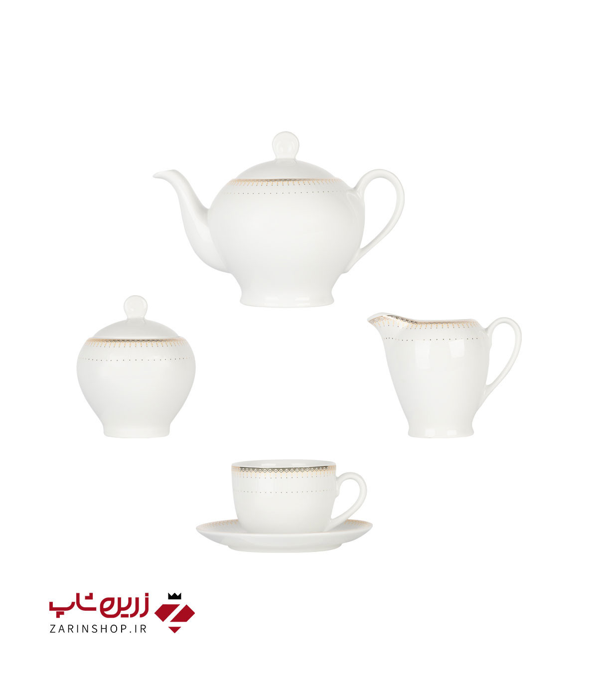 سرویس چینی 102 پارچه کامل سپندار