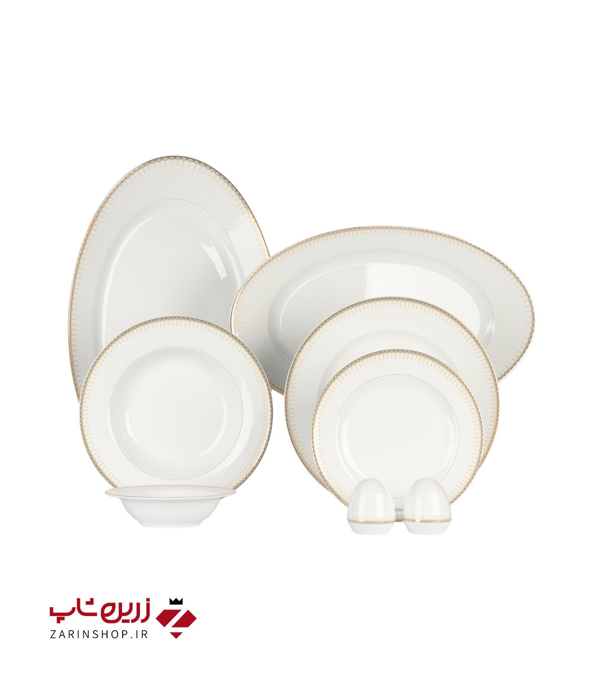 سرویس چینی 102 پارچه کامل سپندار