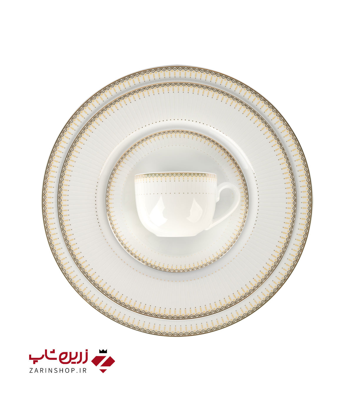 سرویس چینی 102 پارچه کامل سپندار