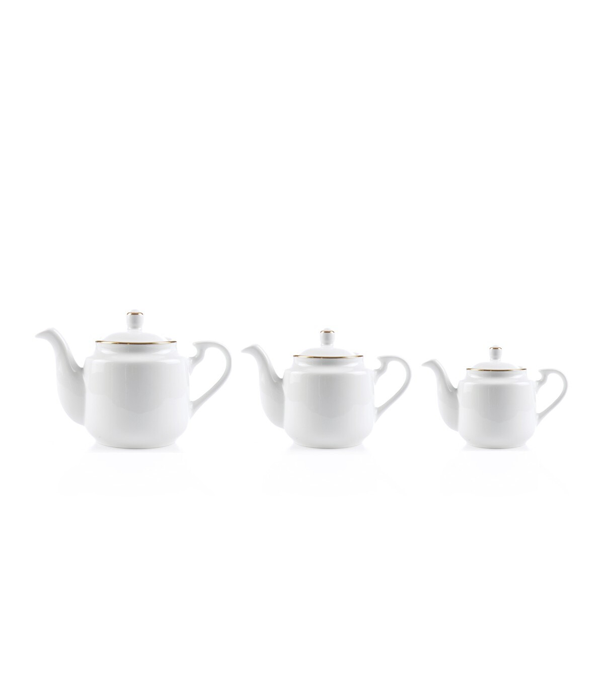 سرویس 6 پارچه قوری چای استوانه زرین