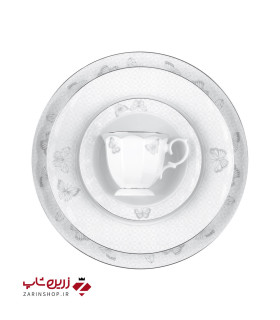 سرویس چینی 103 پارچه کامل هوراند پلاتینی