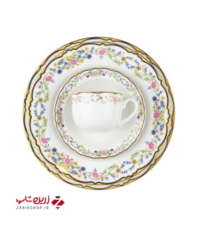 سرویس چینی 102 پارچه کامل گلستان