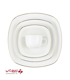 سرویس چینی 98 پارچه کامل زرین