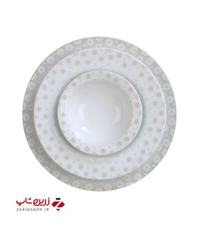 سرویس چینی 28 پارچه غذاخوری کامومیلا