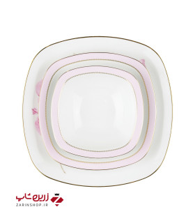سرویس چینی 27 پارچه غذاخوری رزفلاور