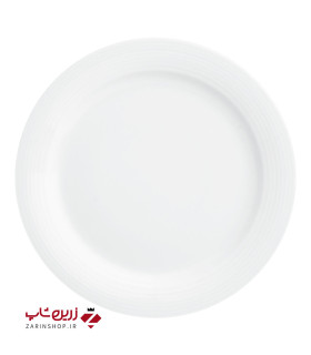 دیس گرد 31 سانتیمتری سفید