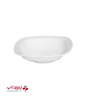 سالادخوری 25 سانتیمتری مربع سفید