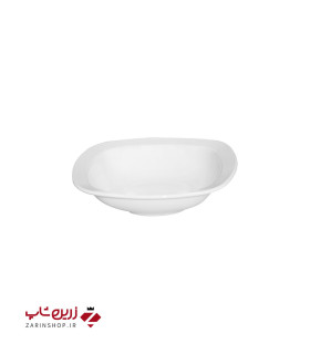 سالادخوری 16 سانتیمتری مربع سفید