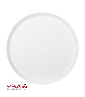 دیس گرد 30 سانتیمتری سفید