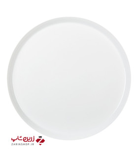 دیس گرد 33 سانتیمتری سفید