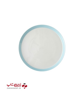 بشقاب تخت 18 سانتیمتری پاستل آبی