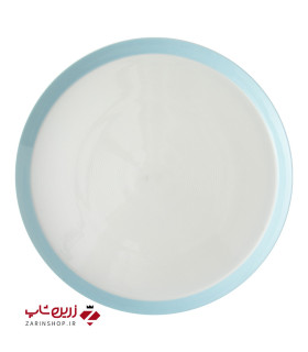 دیس گرد 33 سانتیمتری پاستل آبی