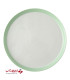 دیس گرد 33 سانتیمتری پاستل سبز