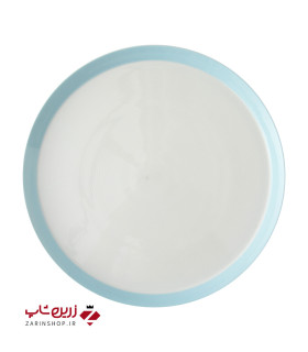 دیس گرد 30 سانتیمتری پاستل آبی