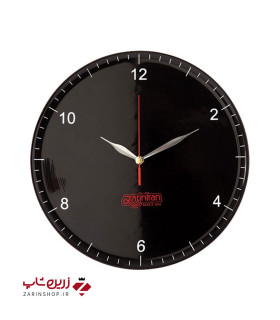 ساعت دیواری روندو مشکی