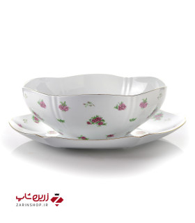 سرویس قاب و قدح هگزان بیدگل مینیاتوری