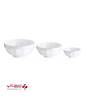 سرویس چینی 13 پارچه پیاله کاررا گلد