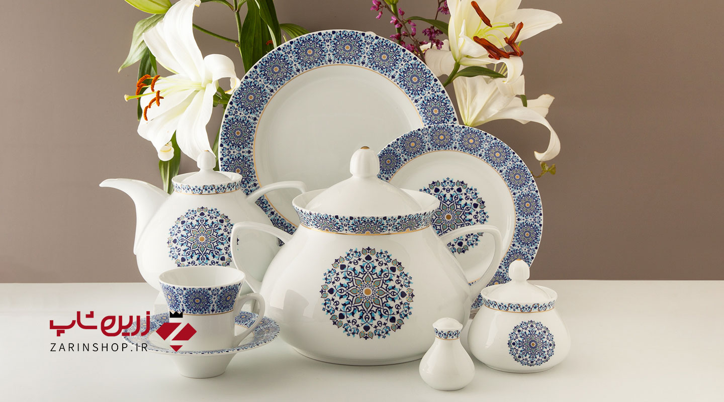 سرویس چینی 108 پارچه کامل سلطانیه والندورفر