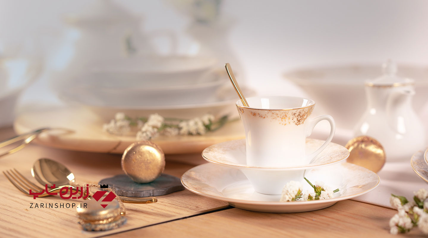 سرویس چینی 12 پارچه چای خوری کلودیا
