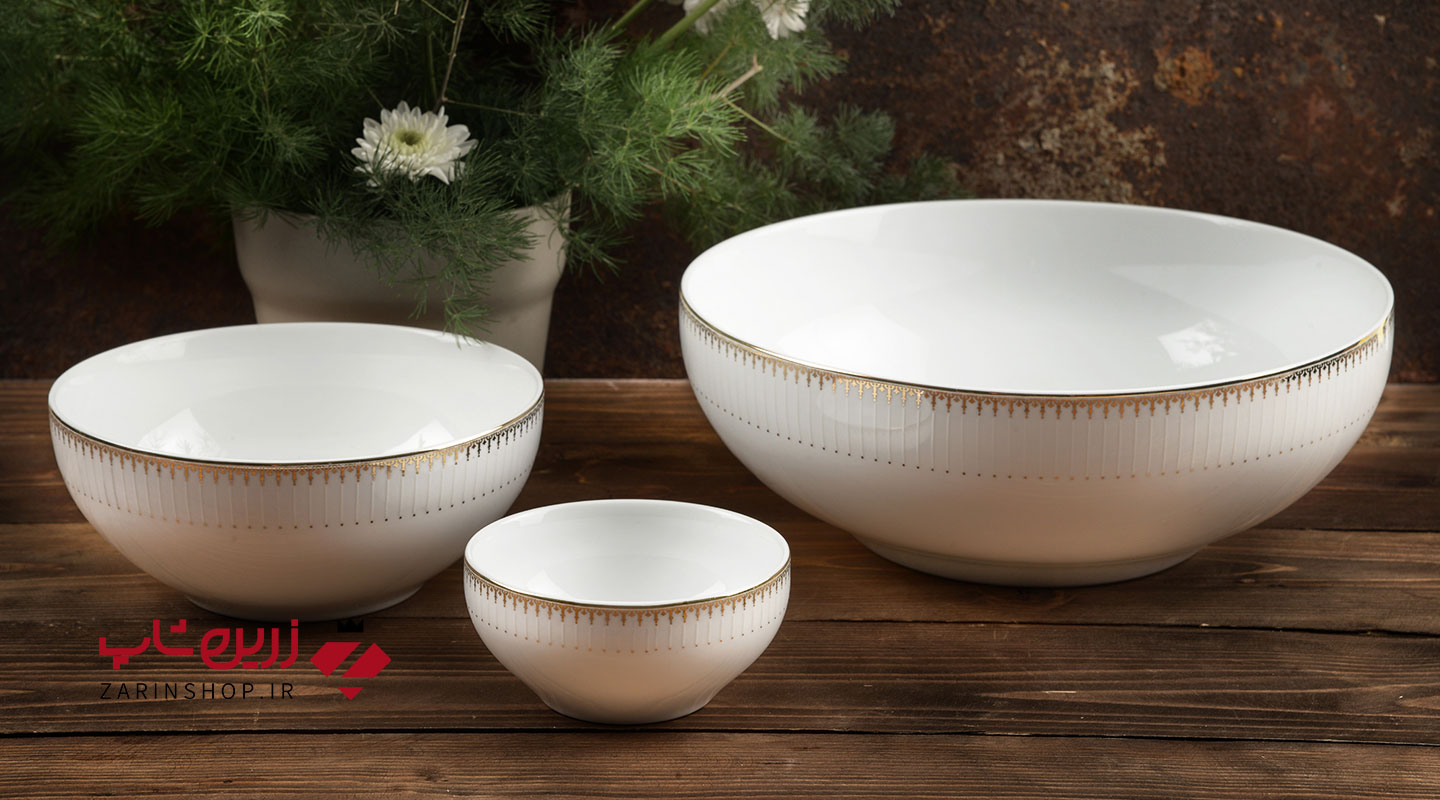 سرویس چینی 13 پارچه پیاله سپیدار