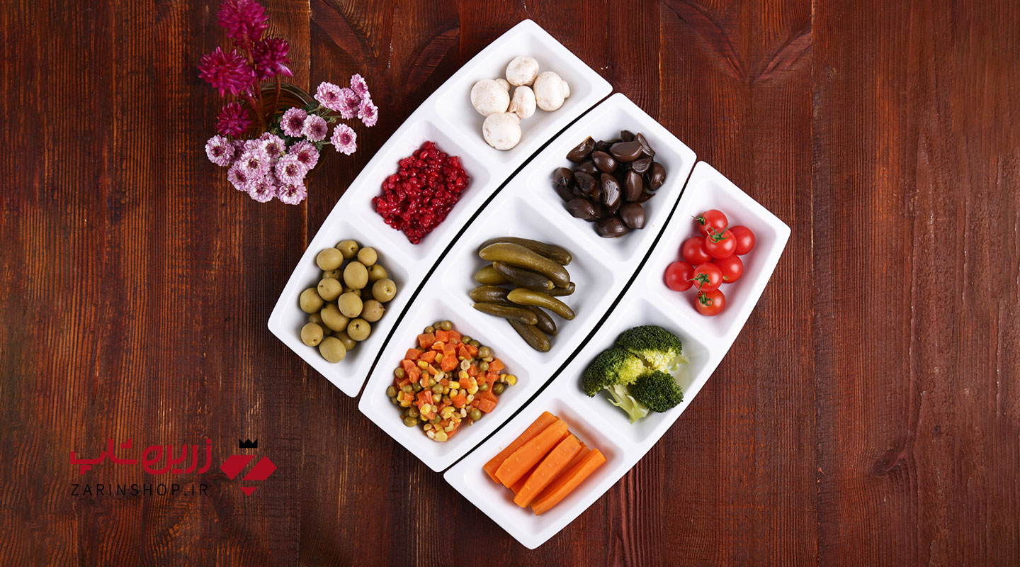 سرویس سه پارچه مای سلف 9 خانه سفید