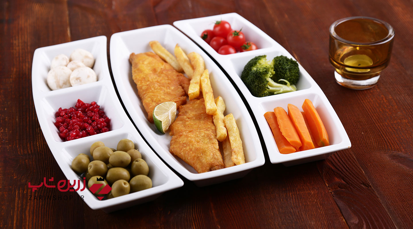 سرویس سه پارچه مای سلف 9 خانه سفید