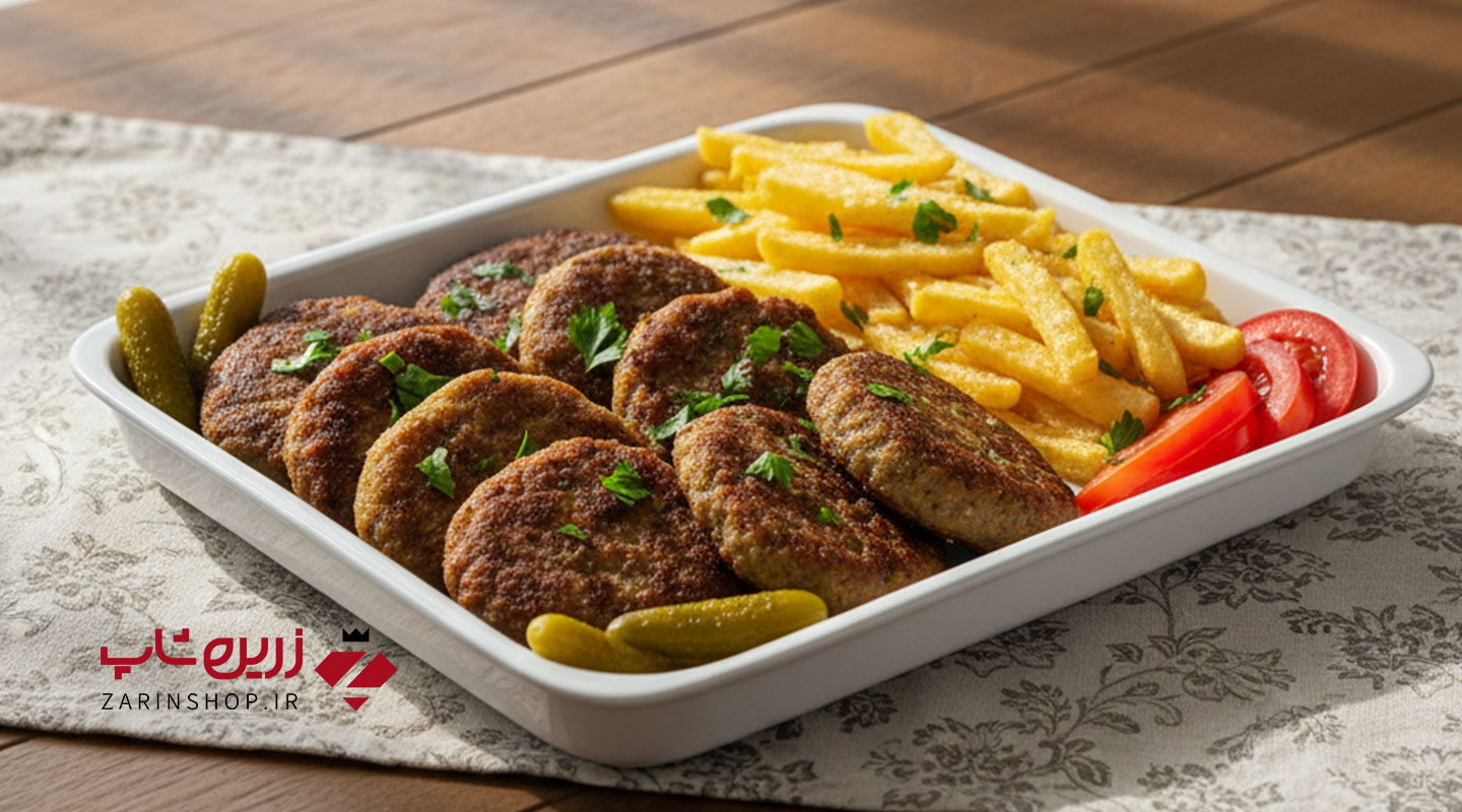 دیس 29 سانتیمتری سفید