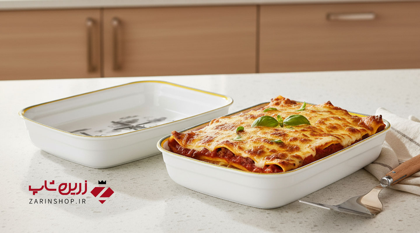 دیس لازانیا مستطیل ویلیج