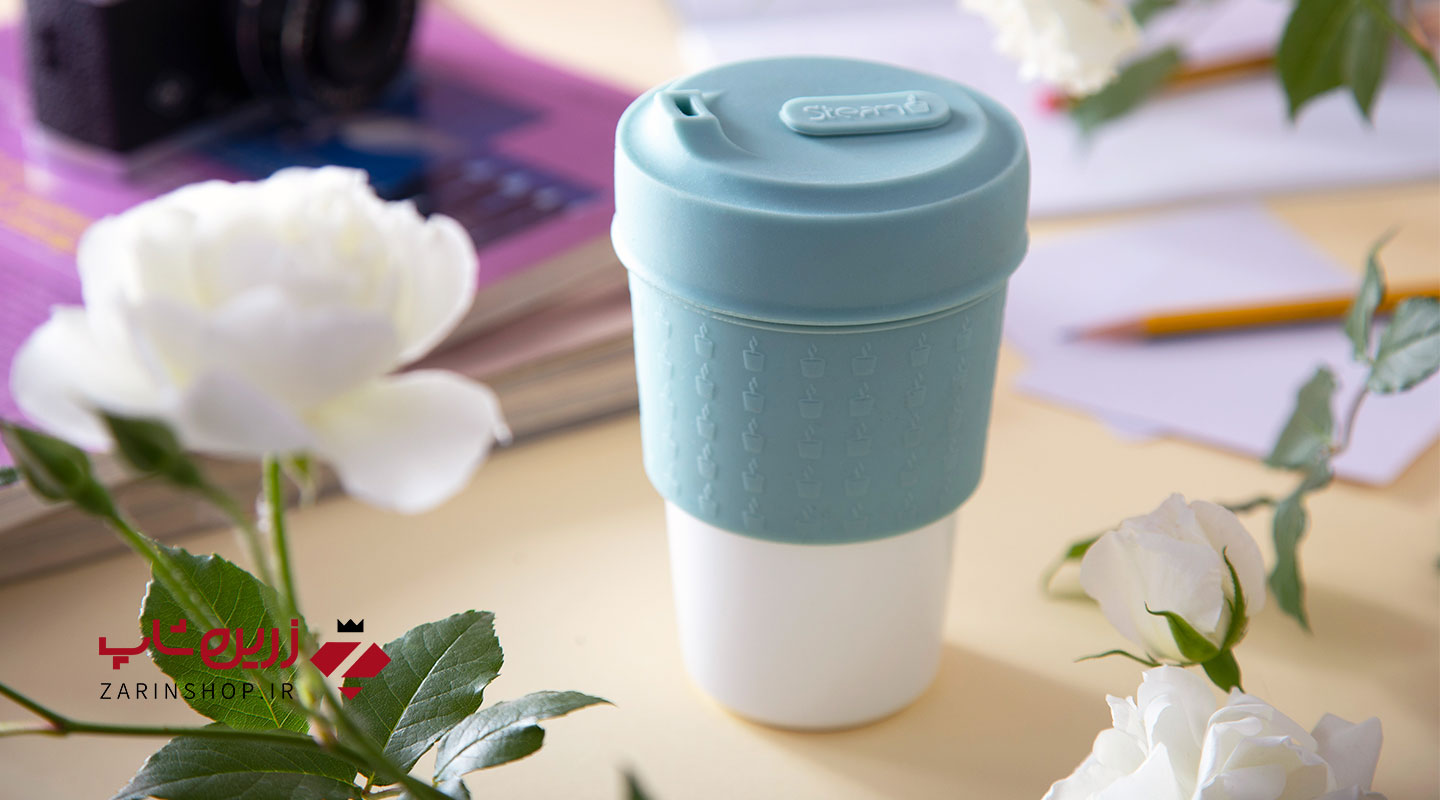 ماگ استیم سبز آبی