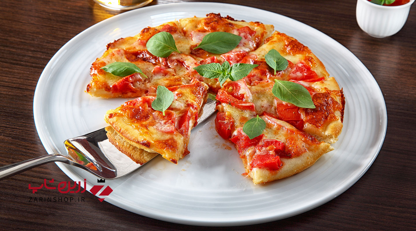 دیس پیتزا هتلی سفید