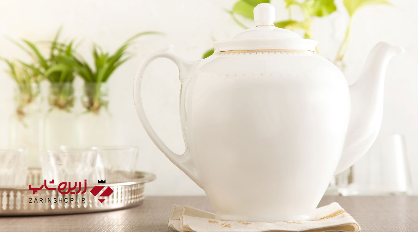 قوری چای هیئتی سپیدار