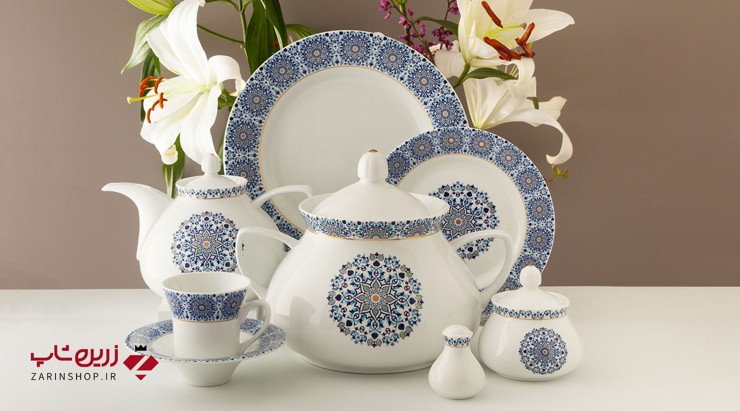 سرویس چینی 108 پارچه کامل سلطانیه