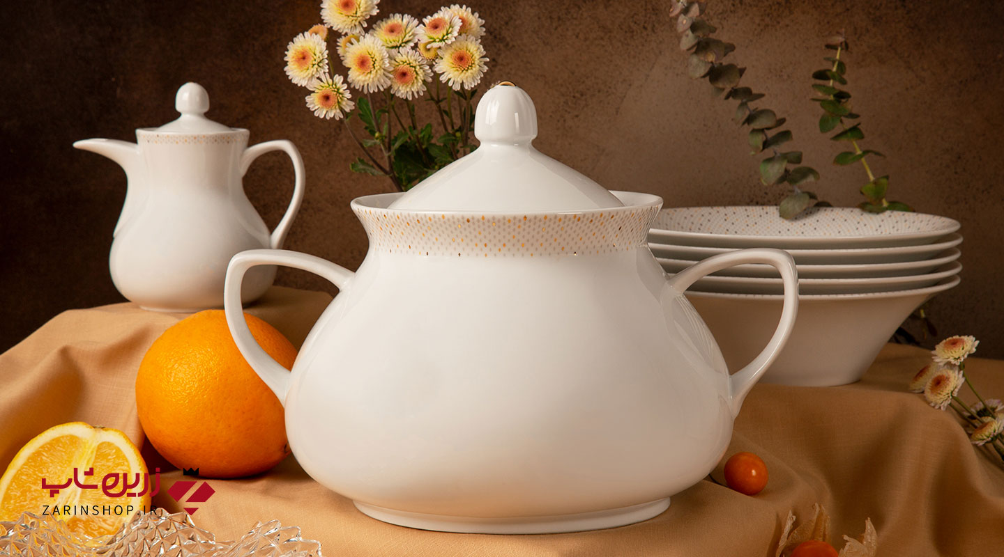 سرویس چینی 108 پارچه کامل سان رایز